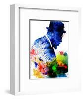 Thelonious Monk Watercolor-Jack Hunter-Framed Art Print