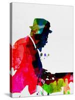 Thelonious Watercolor-Lora Feldman-Stretched Canvas