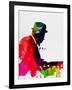 Thelonious Watercolor-Lora Feldman-Framed Art Print