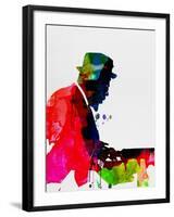 Thelonious Watercolor-Lora Feldman-Framed Art Print