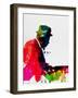 Thelonious Watercolor-Lora Feldman-Framed Art Print