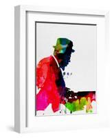 Thelonious Watercolor-Lora Feldman-Framed Art Print