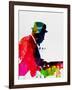 Thelonious Watercolor-Lora Feldman-Framed Art Print