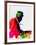 Thelonious Watercolor-Lora Feldman-Framed Art Print