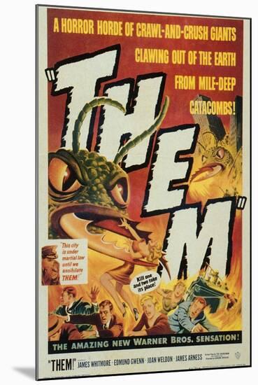 Them!, 1954-null-Mounted Art Print