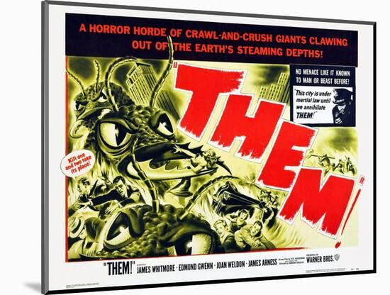 Them!, 1954-null-Mounted Giclee Print