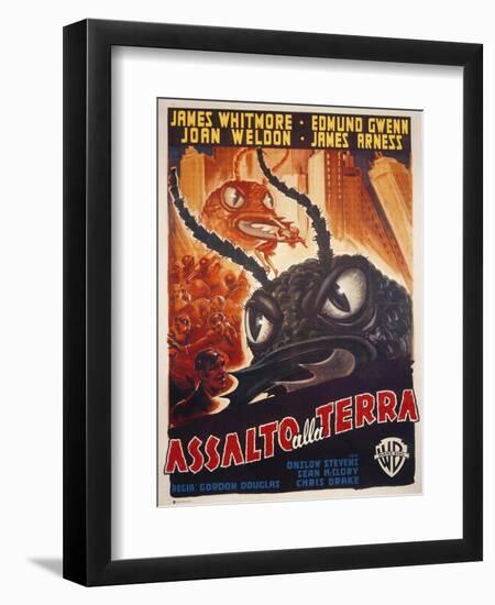 Them!, Italian Movie Poster, 1954-null-Framed Art Print