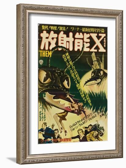 Them!, Japanese Movie Poster, 1954-null-Framed Art Print