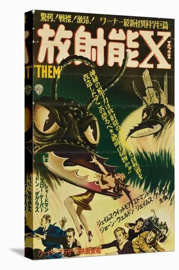 Them!, Japanese Movie Poster, 1954-null-Stretched Canvas