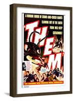 Them!, Onslow Stevens As The Military General, 1954-null-Framed Art Print