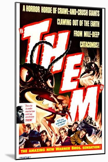 Them!, Onslow Stevens As The Military General, 1954-null-Mounted Art Print