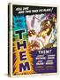 Them!, US poster art, 1954-null-Stretched Canvas