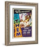 Them!, US poster art, 1954-null-Framed Art Print