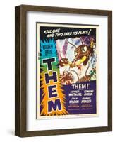 Them!, US poster art, 1954-null-Framed Art Print