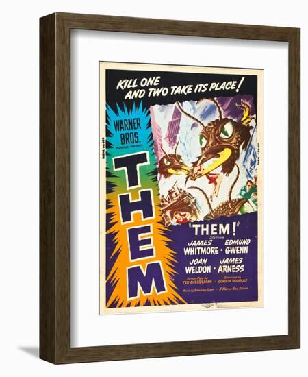 Them!, US poster art, 1954-null-Framed Art Print