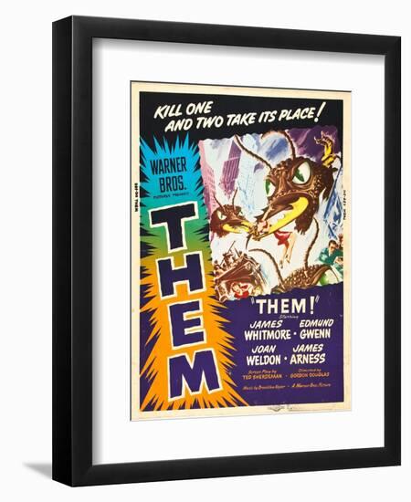 Them!, US poster art, 1954-null-Framed Art Print