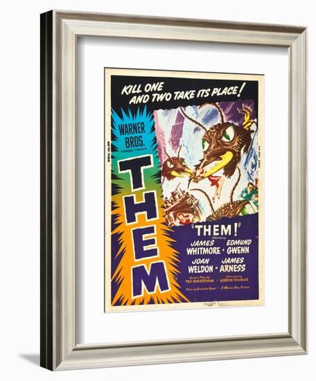 Them!, US poster art, 1954-null-Framed Art Print