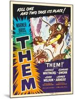 Them!, US poster art, 1954-null-Mounted Art Print