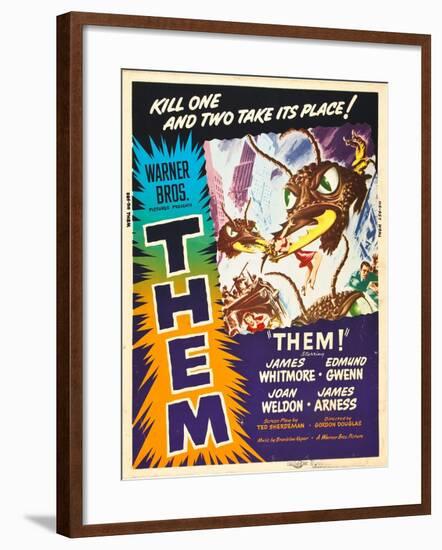 Them!, US poster art, 1954-null-Framed Art Print