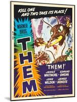 Them!, US poster art, 1954-null-Mounted Art Print
