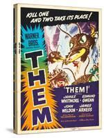 Them!, US poster art, 1954-null-Stretched Canvas