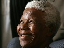 Nelson Mandela-Themba Hadebe-Laminated Photographic Print
