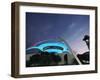 Theme Building and Lax Tower, Los Angeles Airport-Walter Bibikow-Framed Photographic Print