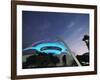 Theme Building and Lax Tower, Los Angeles Airport-Walter Bibikow-Framed Photographic Print