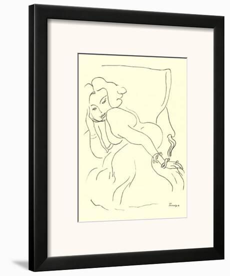 Themes and Variations-Henri Matisse-Framed Art Print