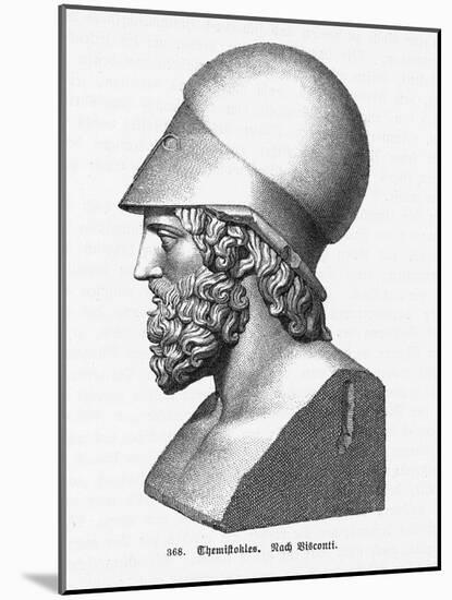 Themistocles Athenian Military Commander and Statesman-L. Visconti-Mounted Art Print