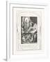 Then a Spirit Passed before My Face the Hair of My Flesh Stood Up, 1825-William Blake-Framed Giclee Print