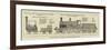 Then and Now, the Earliest and Latest Locomotive Engines-null-Framed Giclee Print