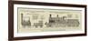 Then and Now, the Earliest and Latest Locomotive Engines-null-Framed Giclee Print