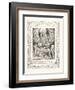 Then Went Satan Forth from the Presence of the Lord, 1825-William Blake-Framed Giclee Print
