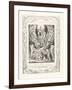 Then Went Satan Forth from the Presence of the Lord, 1825-William Blake-Framed Giclee Print