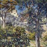 Saint Tropez, Vue de la Chapelle St. Anne-Theo Rysselberghe-Stretched Canvas