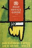 Post Office Guide, July 1959', Guide to All Charges and Services-Theo Stradman-Mounted Art Print