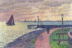 Entrance to the Port of Volendam-Théo van Rysselberghe-Giclee Print