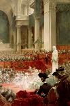 Celebration of the 100th Birthday of Victor Hugo at the Panthéon in Presenc-Théobald Chartran-Laminated Giclee Print