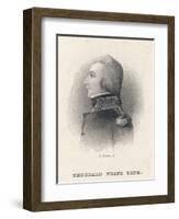 Theobald Wolfe Tone Irish Patriot-F. Scriven-Framed Photographic Print