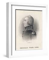 Theobald Wolfe Tone Irish Patriot-F. Scriven-Framed Photographic Print