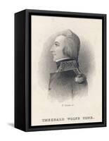 Theobald Wolfe Tone Irish Patriot-F. Scriven-Framed Stretched Canvas