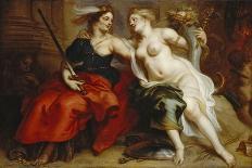 Allegory of Justice and Peace-Theodoor van Thulden-Giclee Print