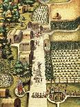 Indian Village of Secoton with Gardens-Theodor de Bry-Art Print