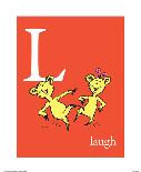L is for Lion (green)-Theodor (Dr. Seuss) Geisel-Art Print