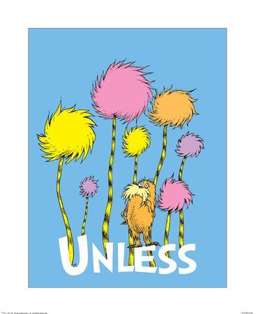 The Lorax: Unless (on blue)