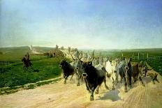 Cattle Herding in Norway-Theodor Esbern Philipsen-Giclee Print