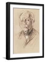 Theodor Fontane, 1896-Max Liebermann-Framed Giclee Print