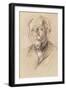 Theodor Fontane, 1896-Max Liebermann-Framed Premium Giclee Print