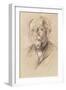 Theodor Fontane, 1896-Max Liebermann-Framed Premium Giclee Print